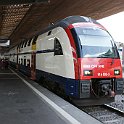 DSC02042  RABe 514 (S-Bahn de deuxième génération) sur la voie 4 raccourcie de la gare centrale de Zürich