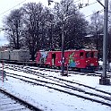 IMG 1740  La 642 ex-RhB manoeuvre les wagins de transport de déchets à la Chaux-de-Fonds