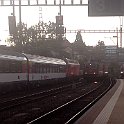 IMG 3637  Entrée de Liestal: Re 460 avec IR pour Zürich, UM de Re 4/4 II et rame WB