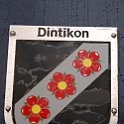 016bg  RBDe 560 016 Dottikon - Dintikon - Villmergen, écusson de Dintikon