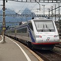 DSC17503  EC Zürich - Milano Centrale au départ d'Arth-Goldau. Prochain arrêt, Bellinzona.