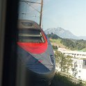 DSC18935  Fin du dépassement de notre train par l'ETR 610