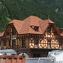 DSC12480  Troisième événement, la fête de la Rampe Nord à Frutigen, les 29 et 30 juin 2013. Photos du dimanche 30 juin en commençant par le bâtiment de l'ancienne gare.
