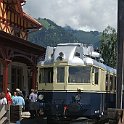 DSC12481  BCFe 4/6 736 que BLS Historic est en train de remettre en état. Pour la fête elle a reçu sa peinture même si l'intérieur n'est pas encore prêt.