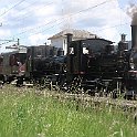 IMG 3303  Rame avec 2 petites locomotives à vapeur à Emmenmatt