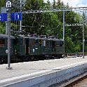 IMG 3316  Après avoir contourné laissé partir le train à l'horaire, la BDe 2/4 va manoeuvrer pour revenir à quai
