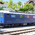 IMG 3366  La Re 4/4 I 10009 de TR TransRail a été repeinte en bleu, couleur qu'elle avait déjà porté à l'époque, mais avec le numéro 409.