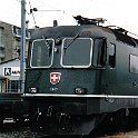 CH CFF Re66 11649  Il y avait aussi des locomotives modernes comme cette Re 6/6 avec face modernisée.11649 il s'agit de celle qui porte les armoiries d'Aarberg.