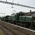 DSC19801  Le train court était composée de la Be 6/8 III 13302 et d'une voiture modernisée lourde AB