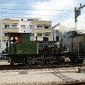 DSC19826  Pendant ce temps la navette à vapeur avec les deux E 3/3 quitte Hochdorf direction Hitzkirch. Ici la 3 "Beinwyl". On notera aussi l'ancienne orthographe: aujourd'hui on écrit Beinwil