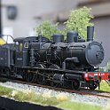 DSC19843  Locomotive française sur un autre beau diorama fonctionnel d'un modliste de la région de Belfort.