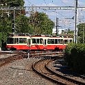 La rame en maneouvre en direction d'Esslingen