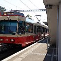 La Be 8/8 21/22 arrive à Forch