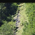 Une bonne partie du tracl du funiculaire était sur un pont ou sur des murs de soutènement