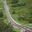 DSC15251  Quand le funiculaire est dans la pente, le câble devient aérien