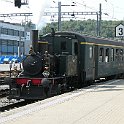 P1020846  Arrivée de la navette en gare de Brugg