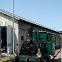P1020913  L'E 2/2 Feldschlösschen vient se gare sur une autre voie