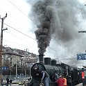 CH CFF Historic A35 IGE6  Neuchâtel, beau panache de fumée pour l'A 3/5