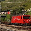 IMG 1403  La 108 à Realp avec un train de voitures