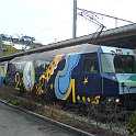 CH MOB Ge44 Zweisimmen02  Ge 4/4 à Zwisimmen avec livrée spéciale pour le centenaire de la ligne