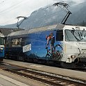 DSC08442  La 8001 avec livrée publicitaire "Gstaad Mountain Rides" face hiver