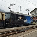 DSC08443  La 8001 avec livrée publicitaire "Gstaad Mountain Rides" face été
