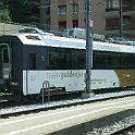 DSC05223  Caisse de voiture Transgoldenpass qui sera posée sur des bogies à écartement variables et permettra le trajet Montreux - Interlaken Ost sans changement de train