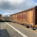 IMG 7245  Le RBS projette un dépôt à Bätterkinden dont les voies extérieures seront enherbées. Pour tester comment l'herbe va pousser, le ruissellement, etc... deux voies de tests avec des wagons (déplaçables) ont été construites à Bätterkinden.