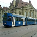 DSC00762  Tram RBS ligne G dans la nouvelle livrée à Bern Zytglogge