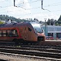 DSC26729  La RABe 526 224 en service IR 35 "Aare - Linth" vient de quitter Burgdorf en direction de Bern, son terminus.