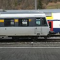 P1000204  Plus de 6 mois après la photo précédente, la composition RBDe 566 + ABt est toujours stationnée à Zieglebrücke. On devine encore les anciennes inscriptions Voralpen-Express