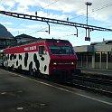 CH SOB Re456  Re 456 avec Voralpen-Express à Arth-Goldau