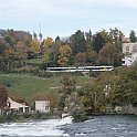 DSC10823  Double traction de GTW au-dessus des chutes du Rhin