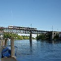 DSC21362  Sur le pont entre Feuerthalen et Schaffhouse