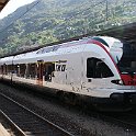 DSC07401  Un Flirt Tilo à 6 éléments. A noter que la dénomination italienne s'est adaptée à la numérotation suisse, puisque c'est une ETR 524, comme un RABe 524