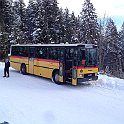 IMG 1656  Car postal utilisé pour le transport des lugeurs entre Grindelwald et Busalp.
