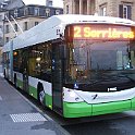 DSCF0769  Trolleybus surbaissé en service sur la ligne 2