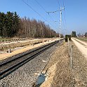 IMG 5526  Entre Büren zum Hof et Schalunen, une deuxième voie est en cours de construction dans le prolongement des voies de la gare de Büren