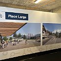 IMG 1939  Devant la nouvelle gare, une place sera aménagée