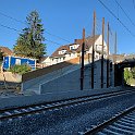 IMG 2197  Wabern bei Bern, construction du nouvel escalier vers le pont en direction de la station inférieure du funiculaire du Gurten