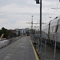 DSC23950  L'actuelle voie 1 des Paleyres est utilisée comme piste de chantier.
