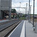 DSC12455  Rosshäusern avec le nouveau quai de la voie 3, vue en direction du tunnel