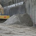 DSC14927  ce tas de sable est ce en quoi se transforme la roche (molasse) sortie du tunnel