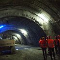 DSC14935  Dans le tunnel. On voit bien au niveau du profil, que nous sommes en forage par calotte et non en attaque sur profil complet