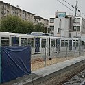 DSC23971  La deuxième voie du M1 à été déplacée à un emplacement provisoire, pour la construction du rayon vert