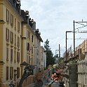 P1000818  On voit que les travaux vont se dérouler proches des habitations