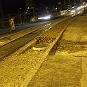 DSCF7722  Remplissage de gravier le long de la voie