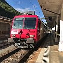 IMG 0083  Domino Travys en gare de Vallorbe avec un réfio pour Le Brassus