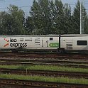 Une rame Talgo aux couleurs leo express