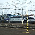 Une Vectron des chemins de fers tchèques à Bohumín (gare frontière) avec une 150 des chemins de fers polonais